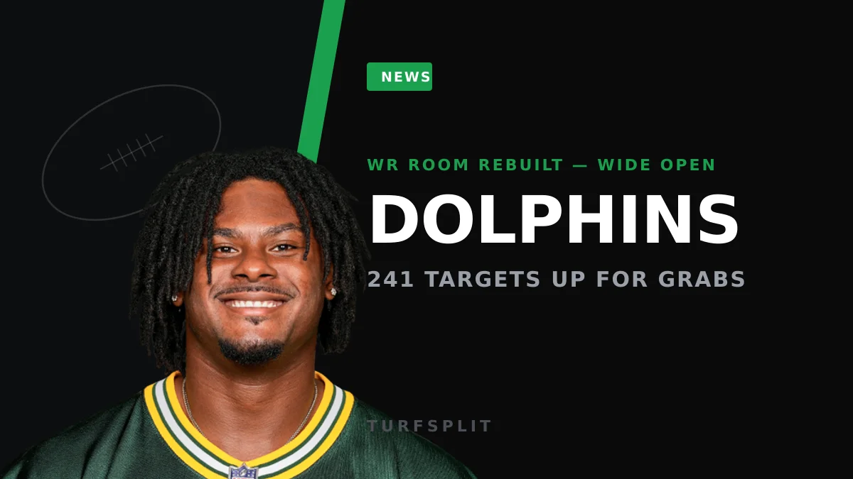 Miami's WR Room Got Gutted — Who Catches Malik Willis' Passes Now?